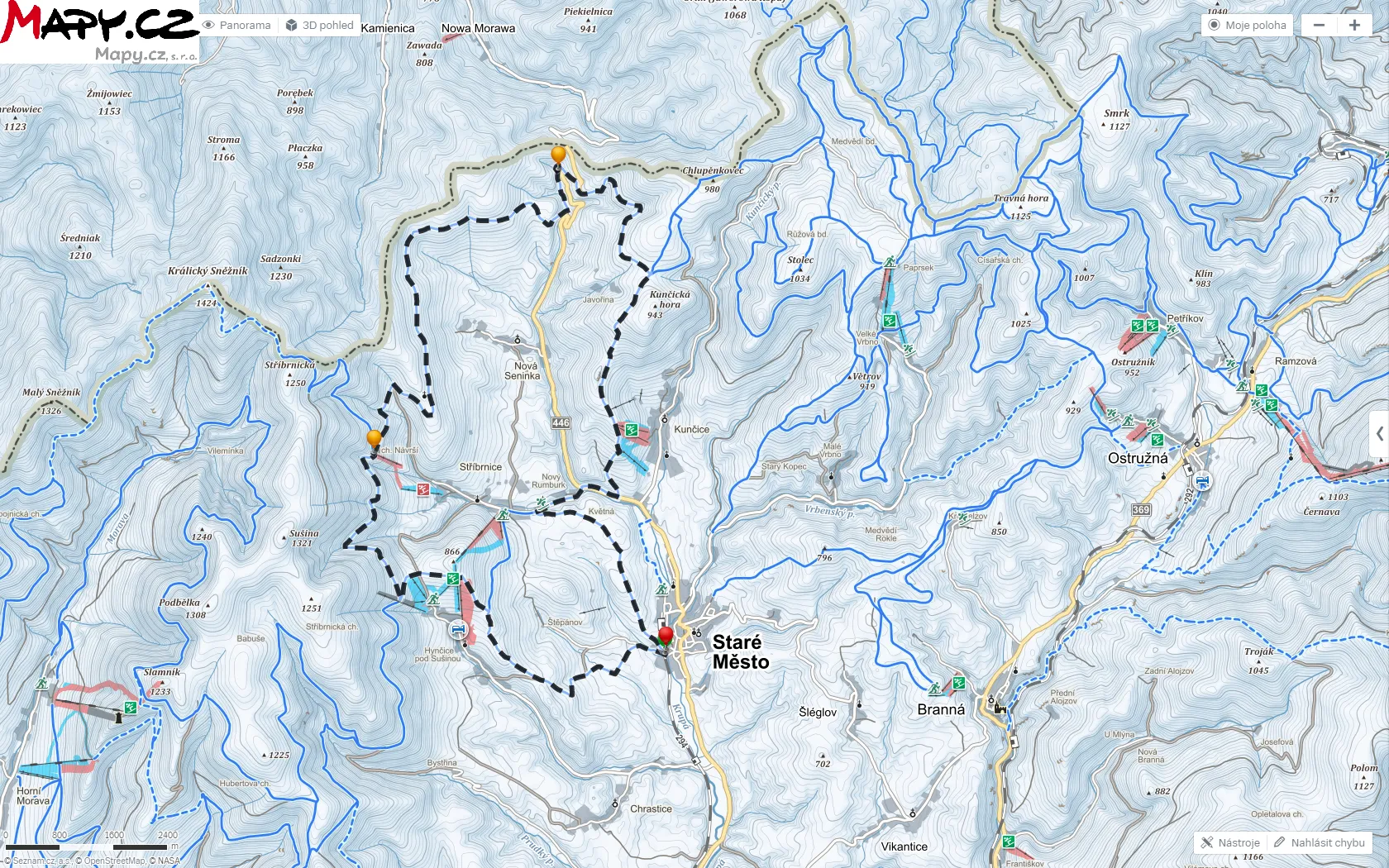 1. trasa – 24,5 km